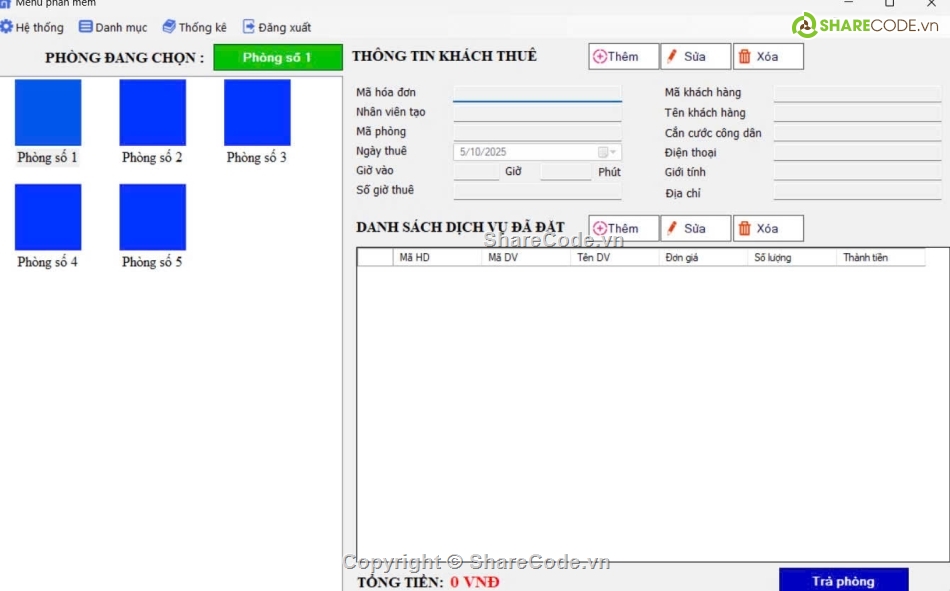 Đồ án,mô hình 3 lớp,khách sạn,quản lý khách sạn,winform trong c#,Code đồ án